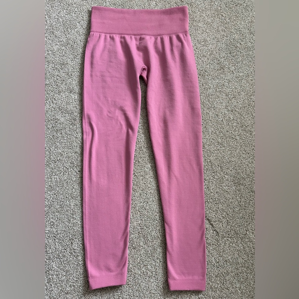 Womans Pink Leggings